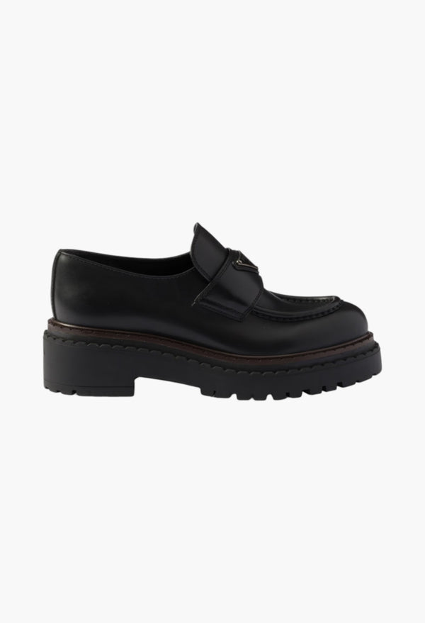 Black - Double Chocolate Leather Loafers