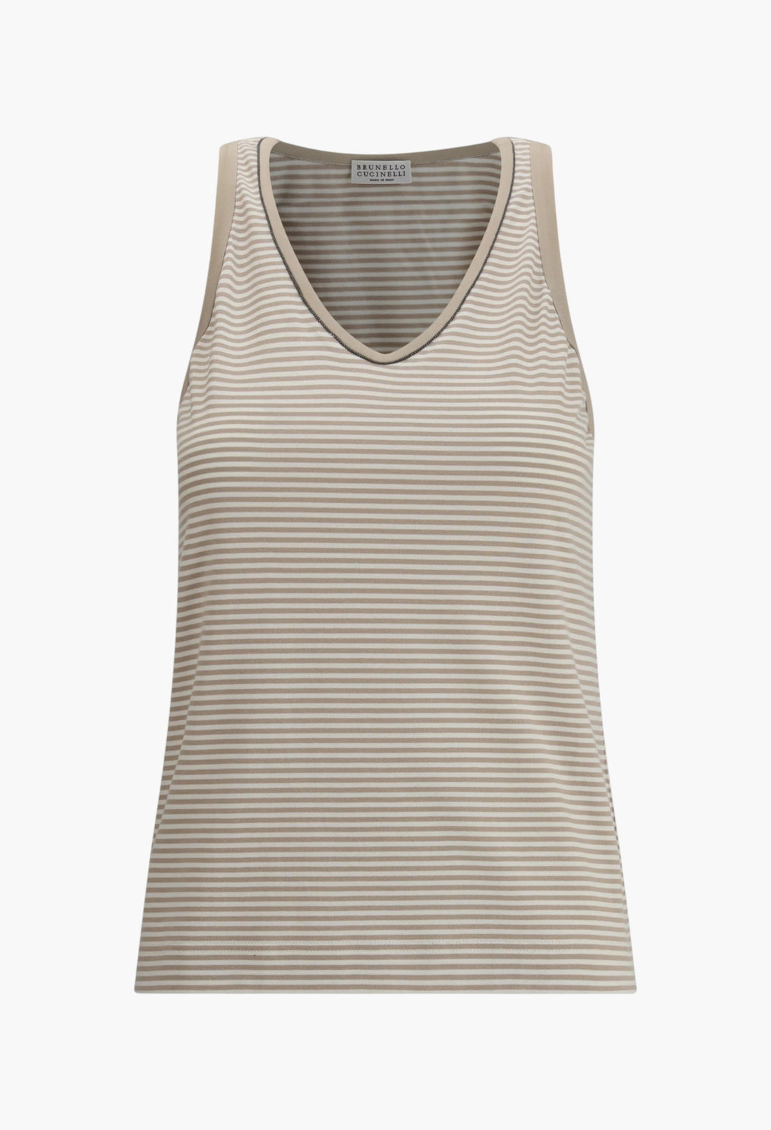 Striped Tank Top - GLAM MODA