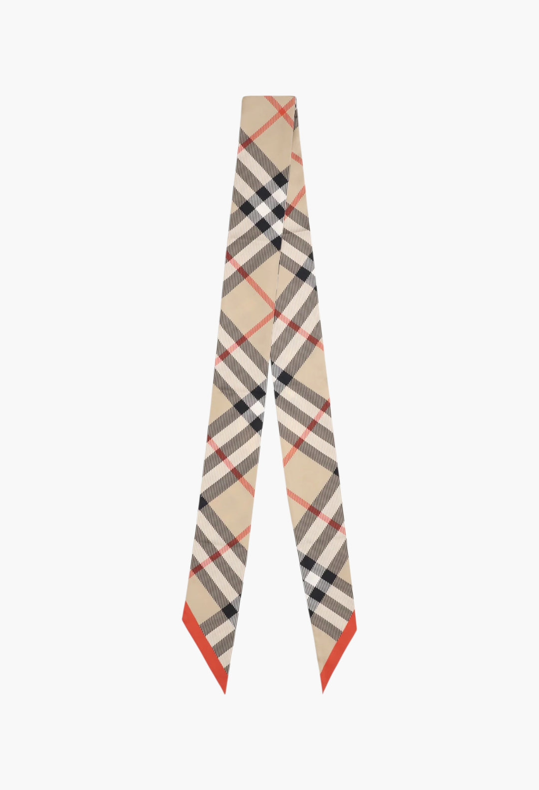 Silk Check Scarf - GLAM MODA