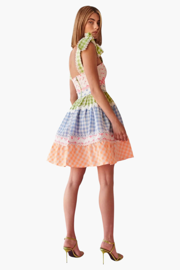 Jade Short Vichy