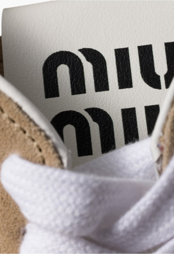 Desert Beige - Plume Suede Sneakers