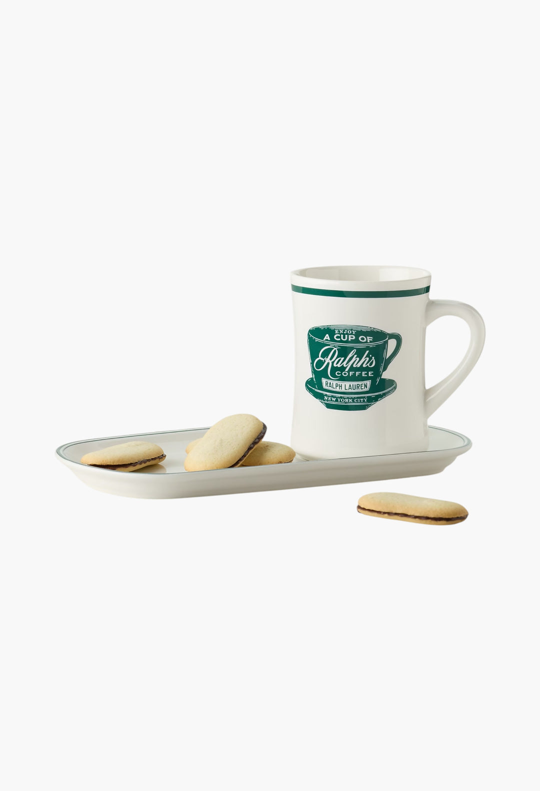 Ralph’s Coffee Mug & Tray Set - GLAM MODA