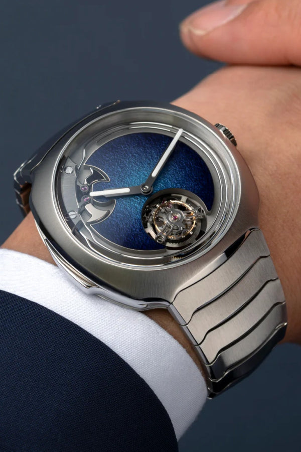 Streamliner Concept Minute Repeater Tourbillon Blue Enamel