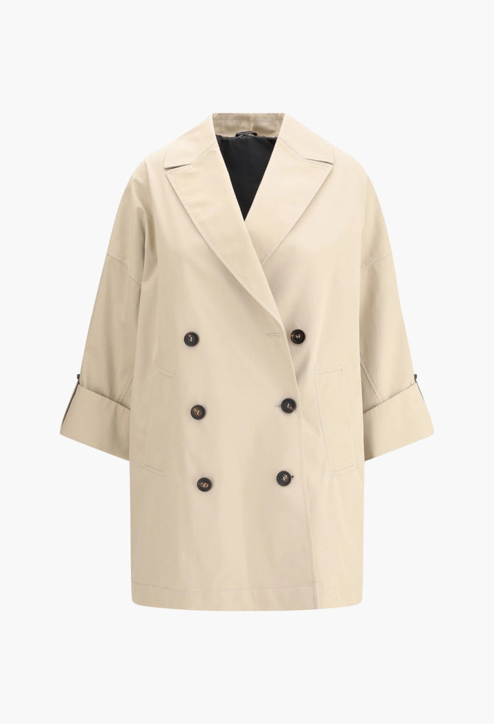 Midi Trench Coat - GLAM MODA