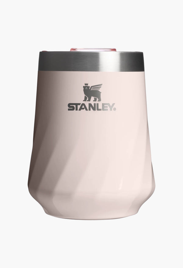 Rose Quartz Gloss - The Textured Reserve Wine Tumbler | 11 OZ