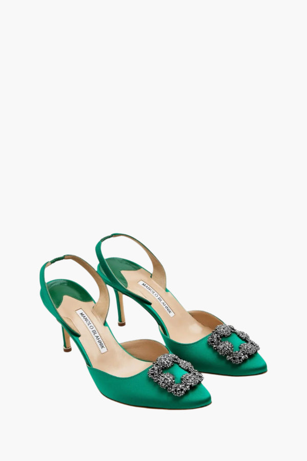 MANOLO BLAHNIK Hangisli Slingback Pumps
