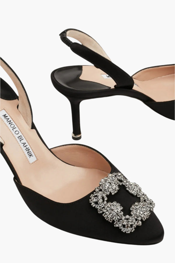 MANOLO BLAHNIK Hangisli Slingback Pumps