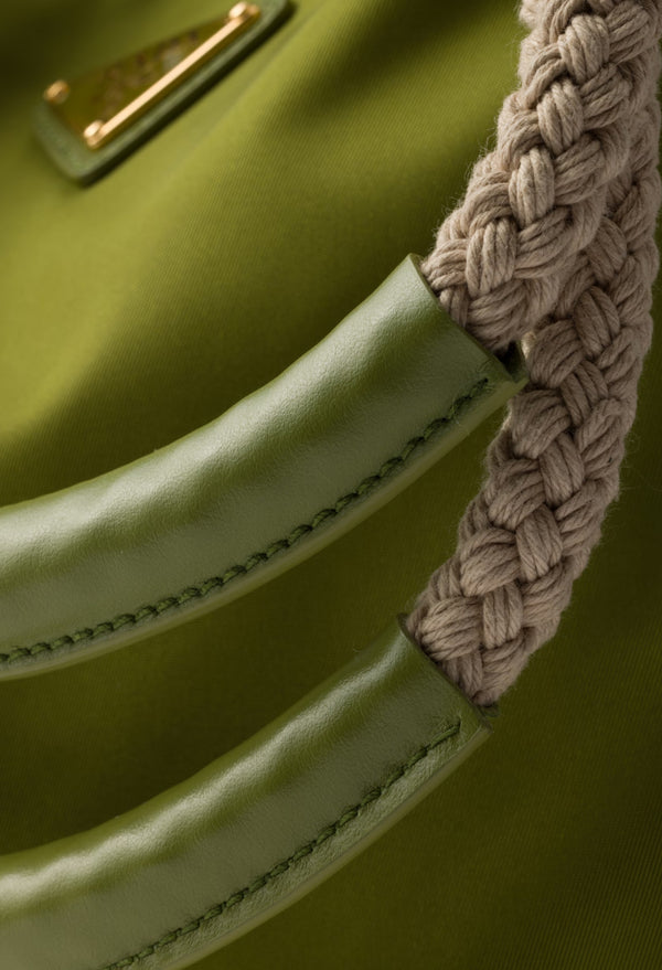 Ivy Green - Prada Mariner Re-Nylon Bucket Bag