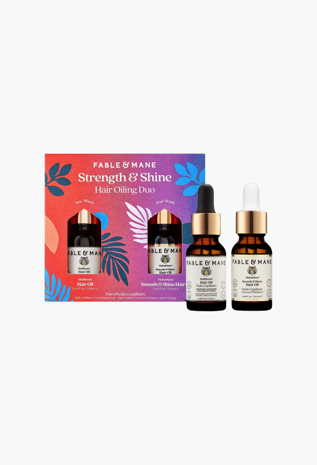 Mini Strength & Shine Hair Oiling Duo - GLAM MODA