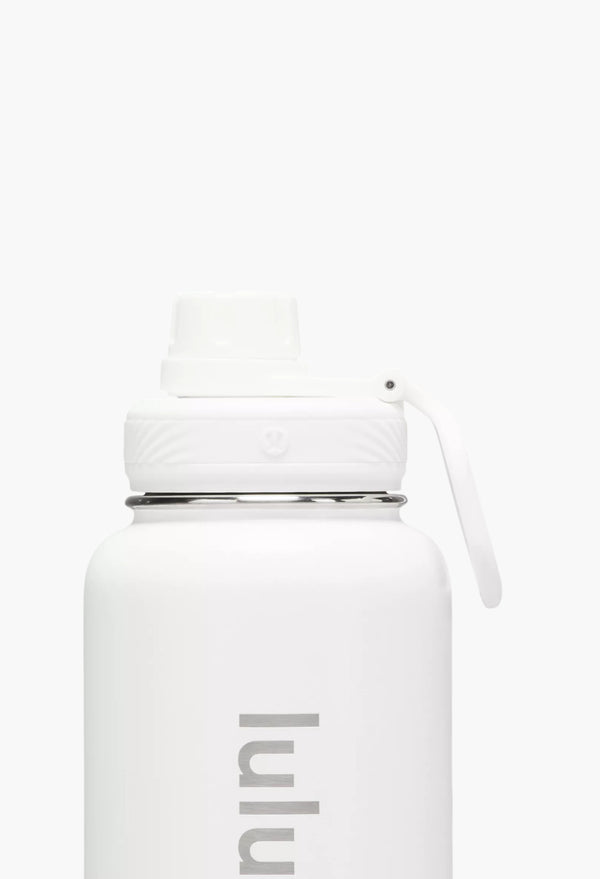 White - Back to Life Sport Bottle 32oz