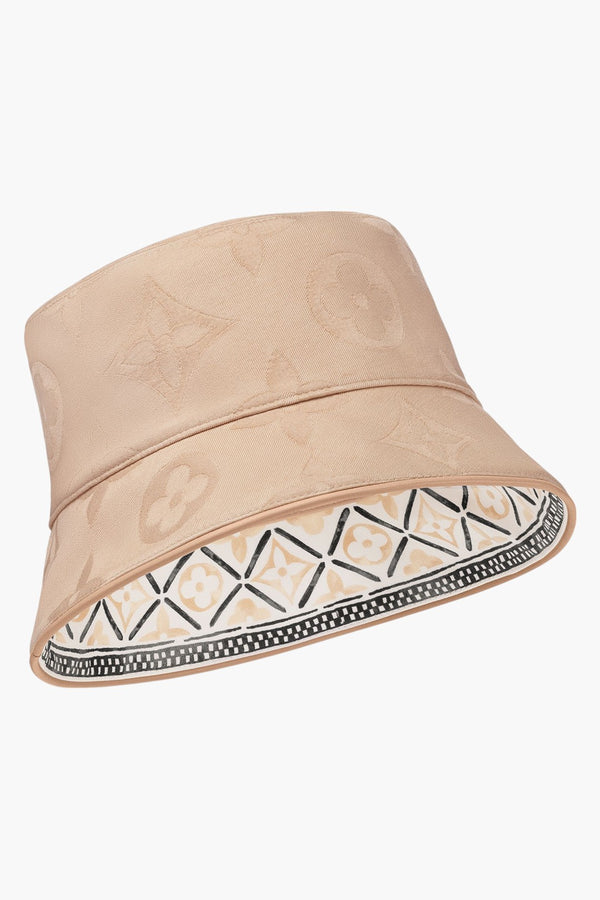 Monogram Flower Tile Hat