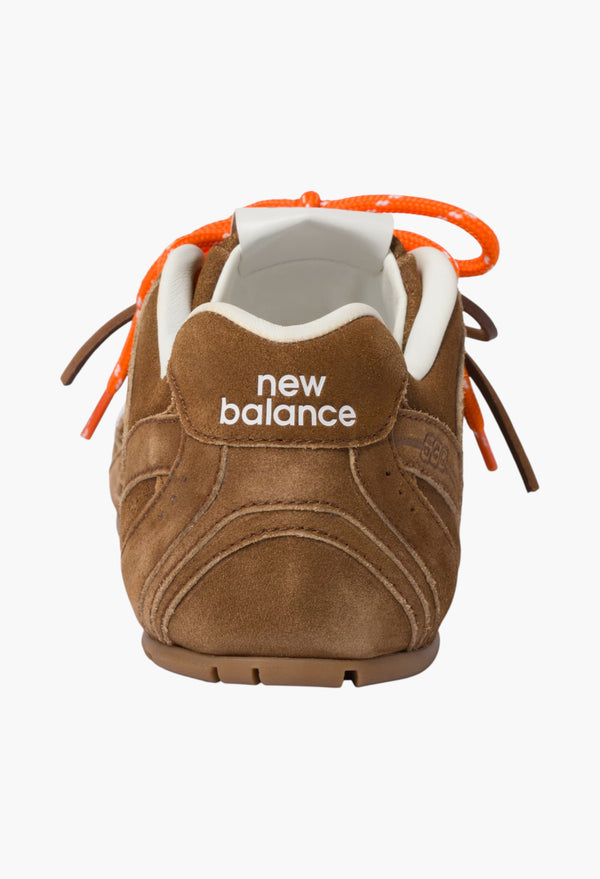 Cinnamon - New Balance X Miu Miu 530 SL Suede Sneakers