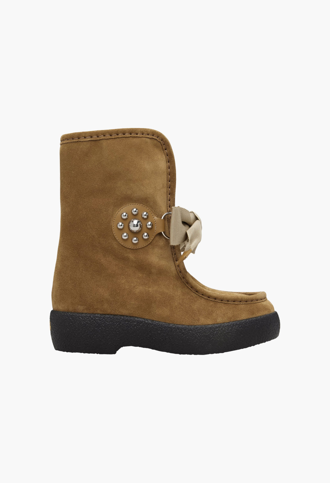 Brown Suede Winter Boots - GLAM MODA