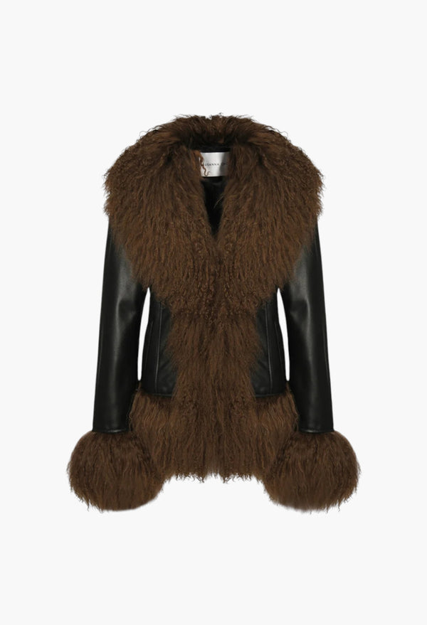 Dorothy Leather Coat