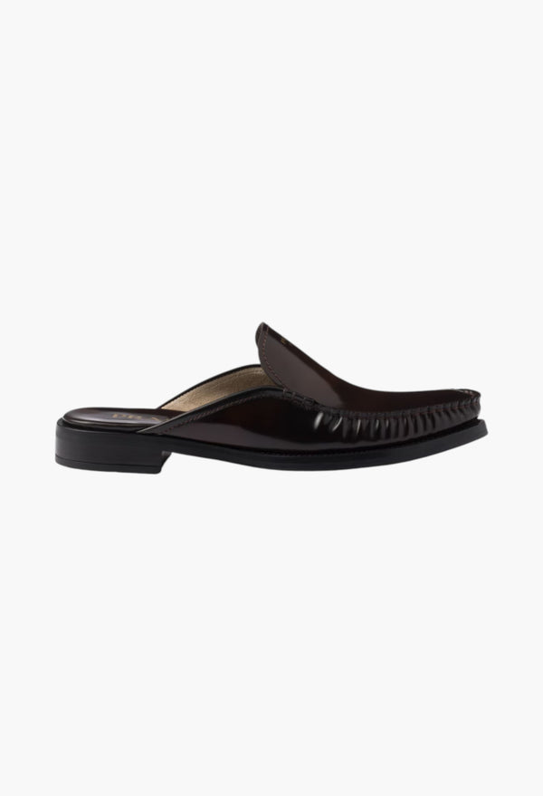 Sienna - Brushed Leather Mules
