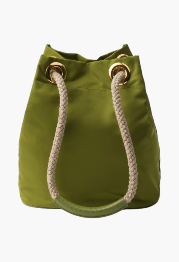 Ivy Green - Prada Mariner Re-Nylon Bucket Bag