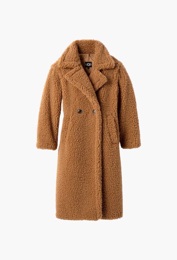 Women's Gertrude Long Teddy Coat