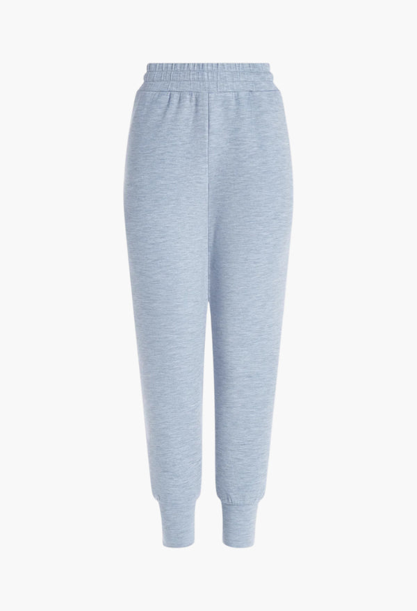 Mid Blue Marl - The Slim Cuff Pant 25