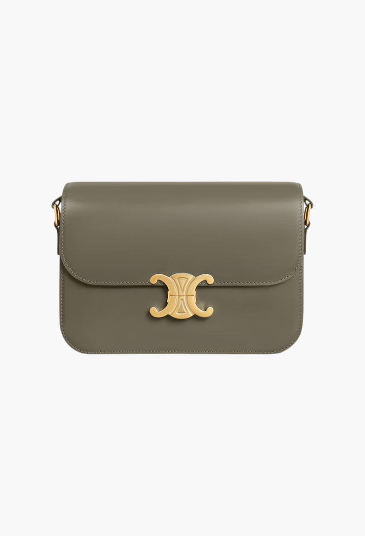 Classique Triomphe Bag In Shiny Calfskin - GLAM MODA