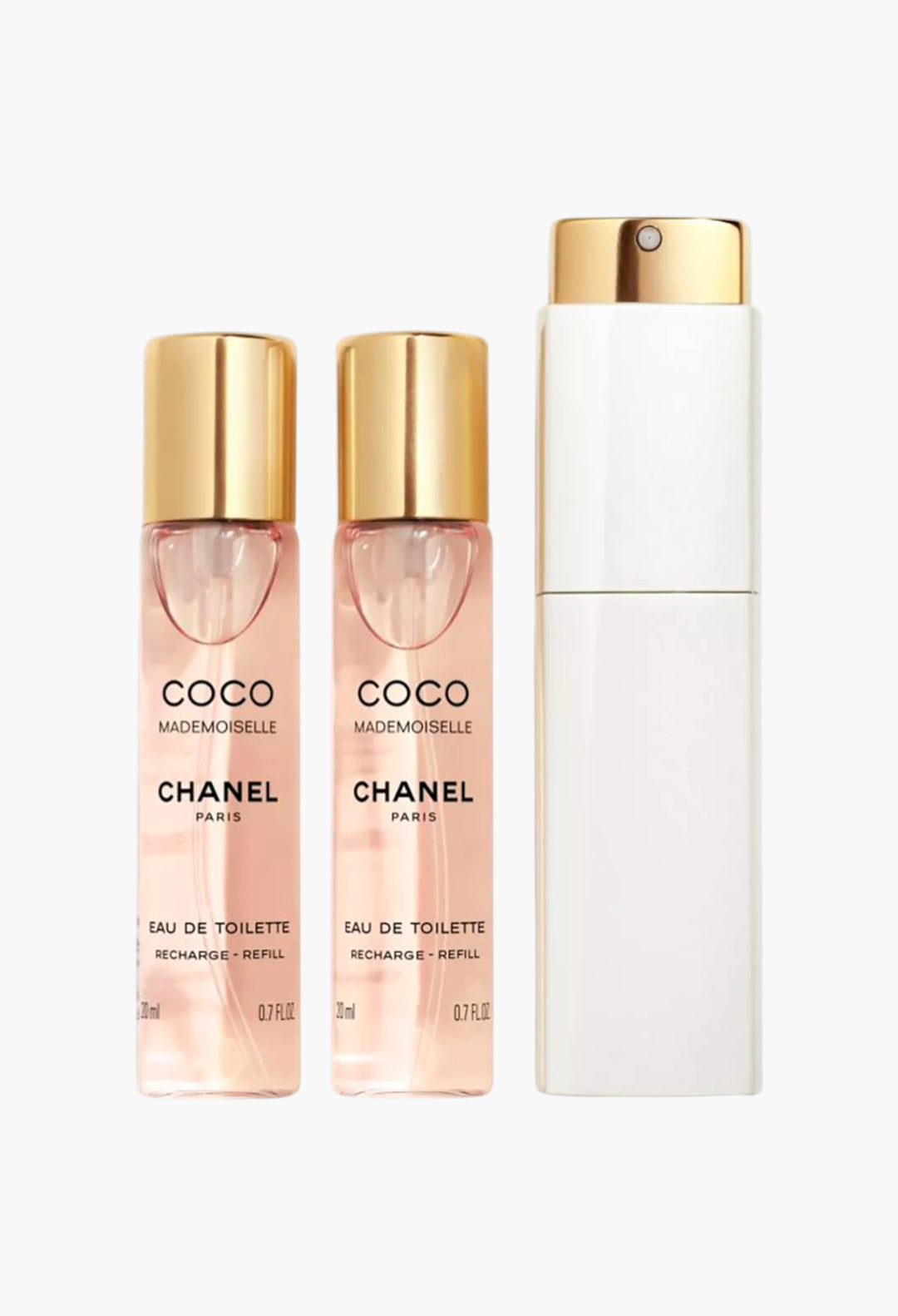 Coco Mademoiselle - Eau De Toilette Twist And Spray 3x20ml - GLAM MODA