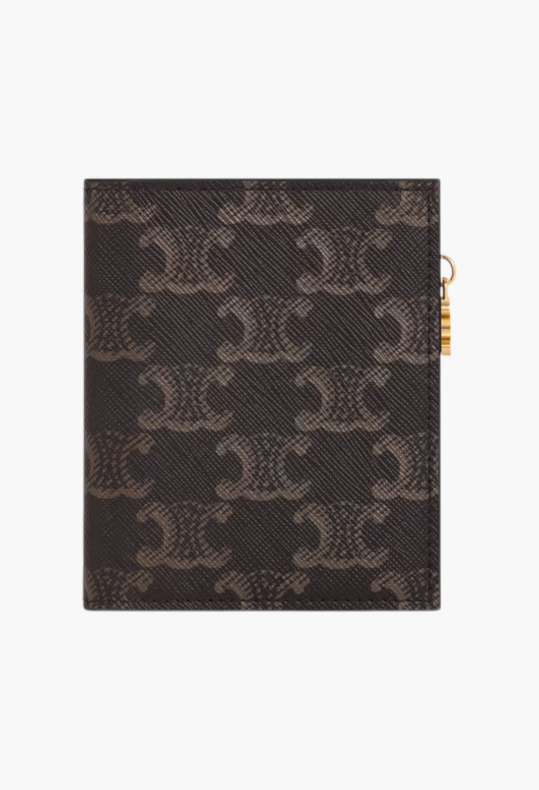 Compact Wallet Triomphe Charms In Triomphe Canvas - GLAM MODA
