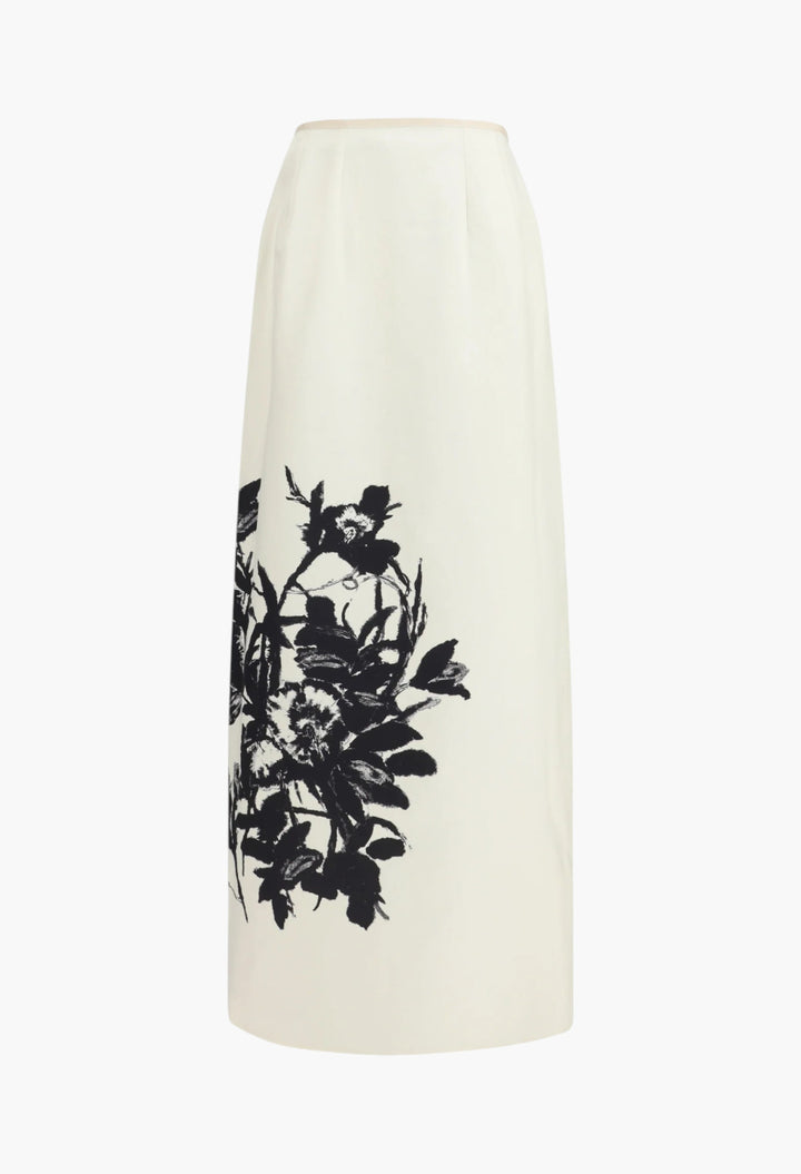 Long Linen And Cotton Skirt - GLAM MODA