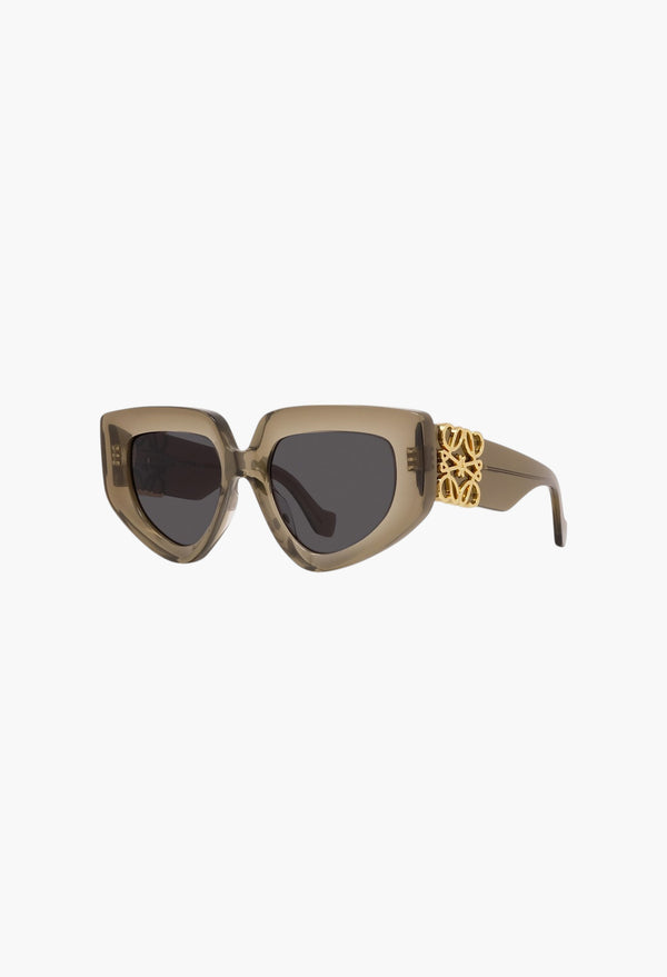 Anagram LW40154U 96A  Green Geometric Sunglasses