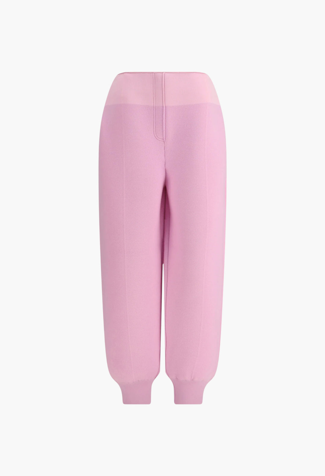 Sculptural Joggers in Ultrafine Cashmere Blend - GLAM MODA