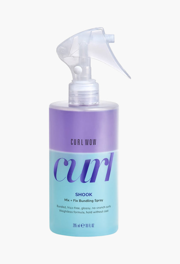 Curl Wow SHOOK Mix + Fix Bundling Spray 295ml