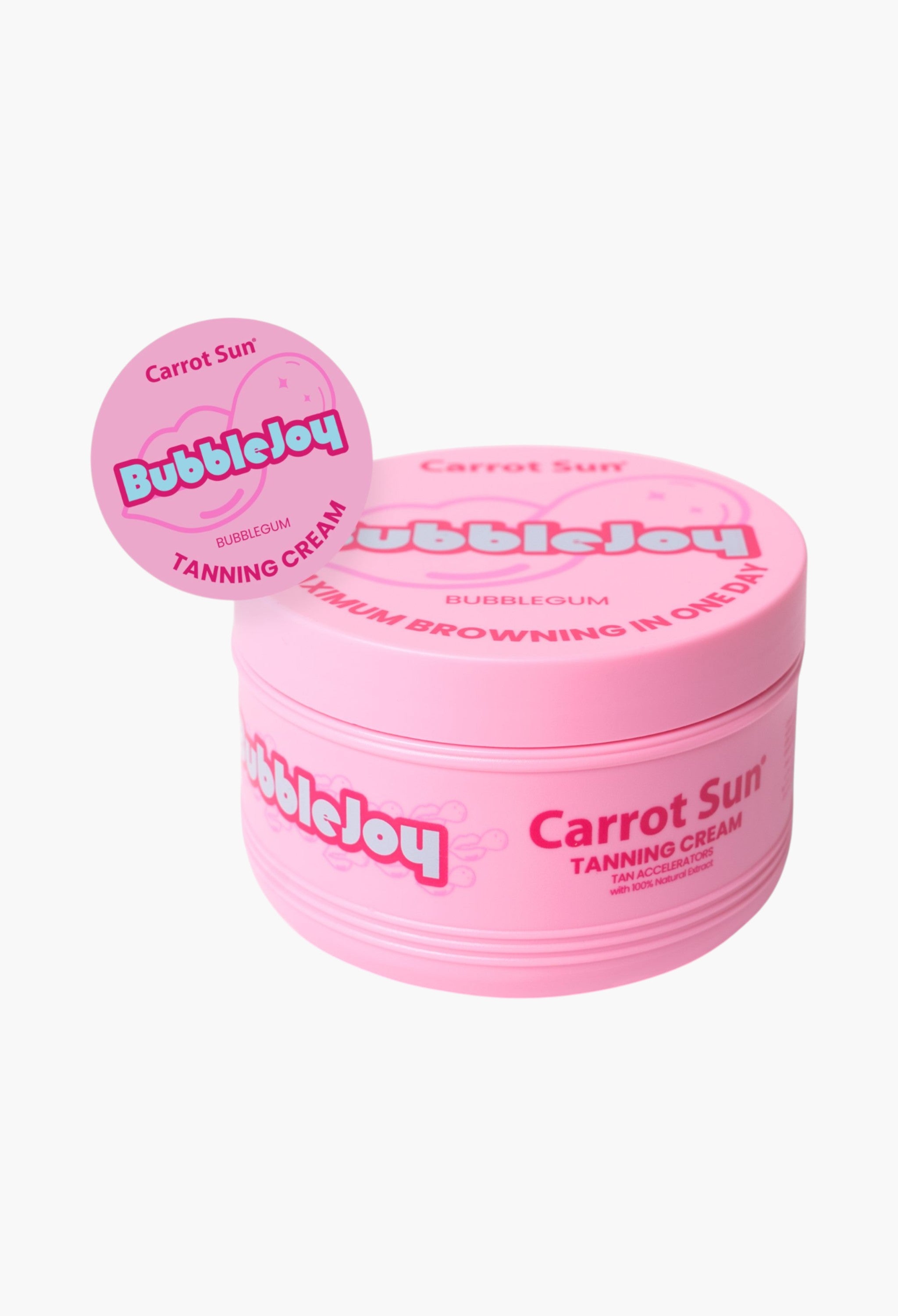 Bubblejoy – Bubblegum Tanning Cream for Playful Radiant Glow
