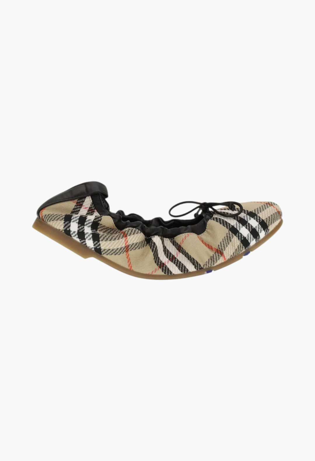 Fawn Check Ballerinas - GLAM MODA