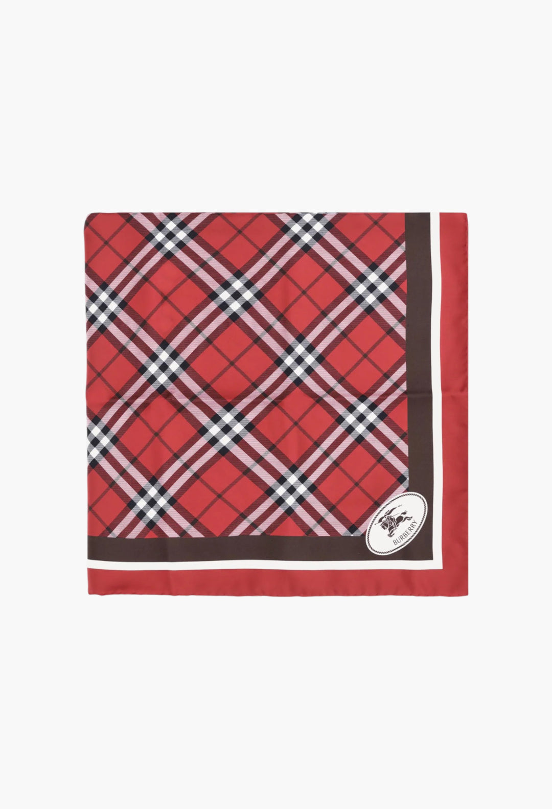 Silk Check Scarf - GLAM MODA