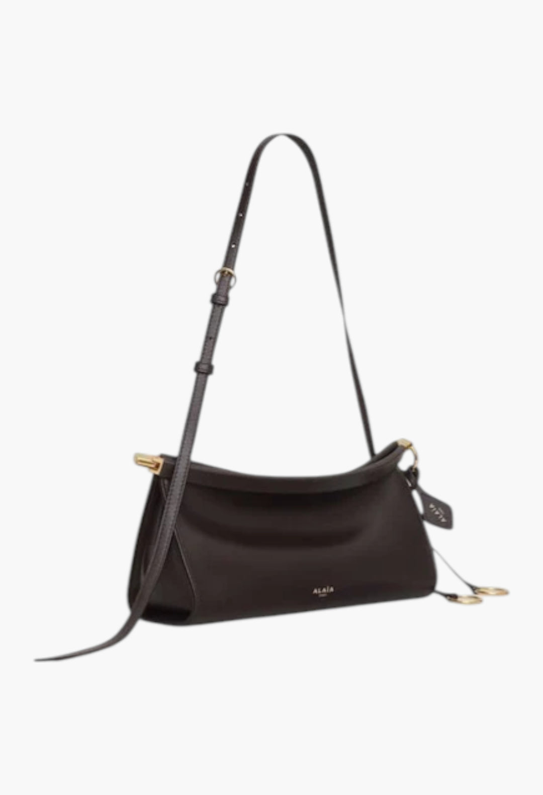 Le Click East West Small Bag In Leather - GLAM MODA