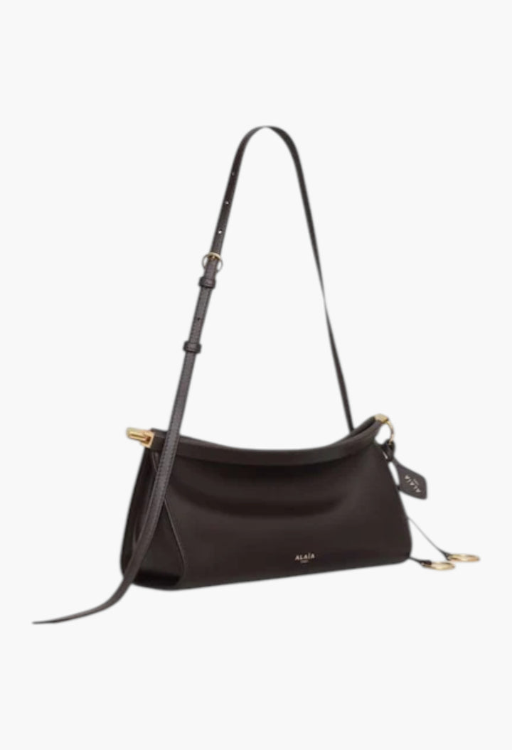 Le Click East West Small Bag In Leather - GLAM MODA