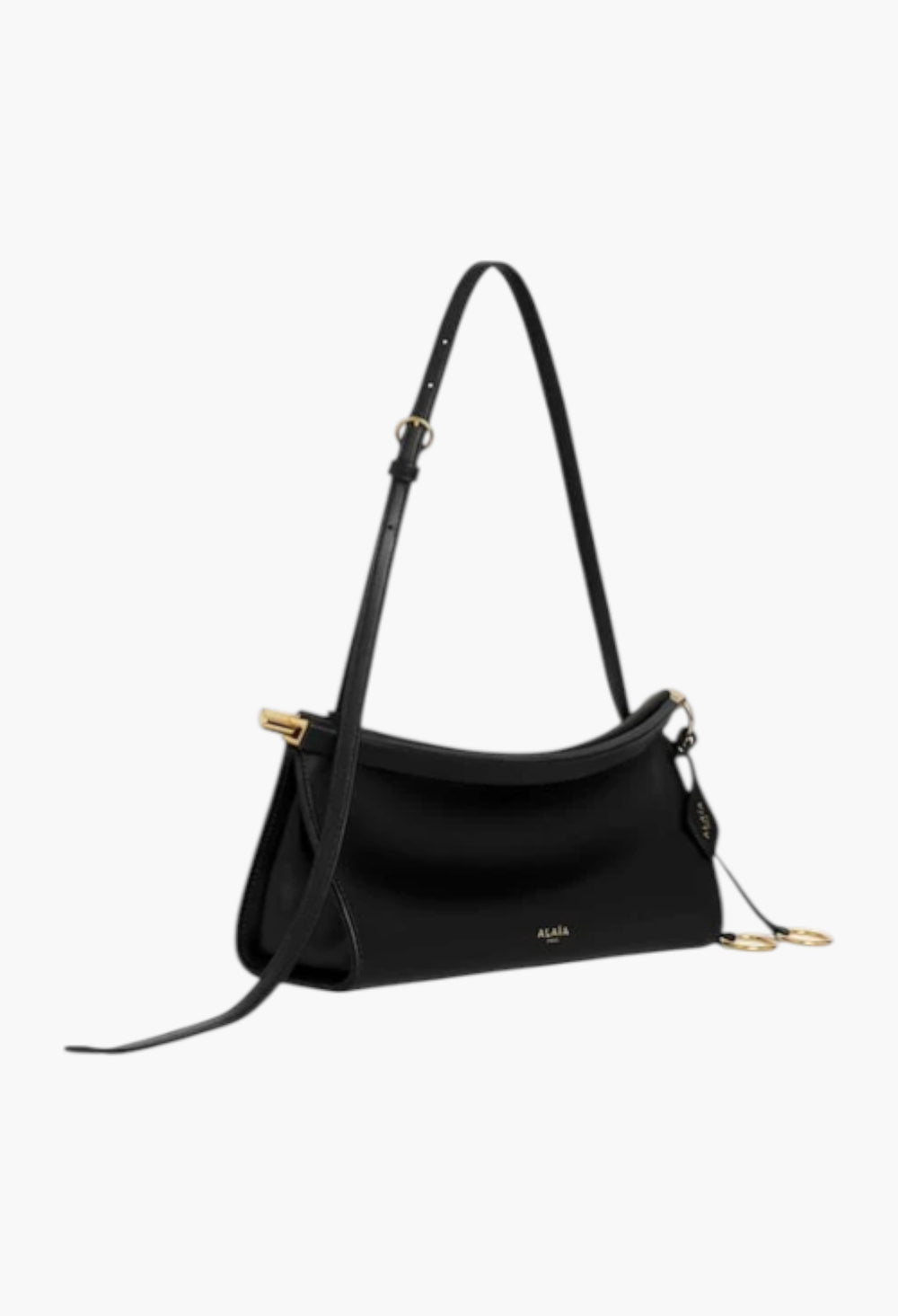 Le Click East West Small Bag In Leather - GLAM MODA