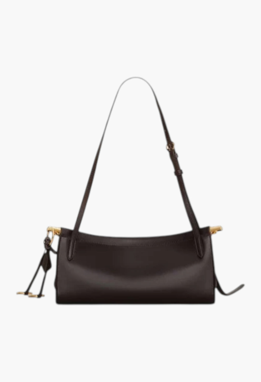 Le Click East West Small Bag In Leather - GLAM MODA