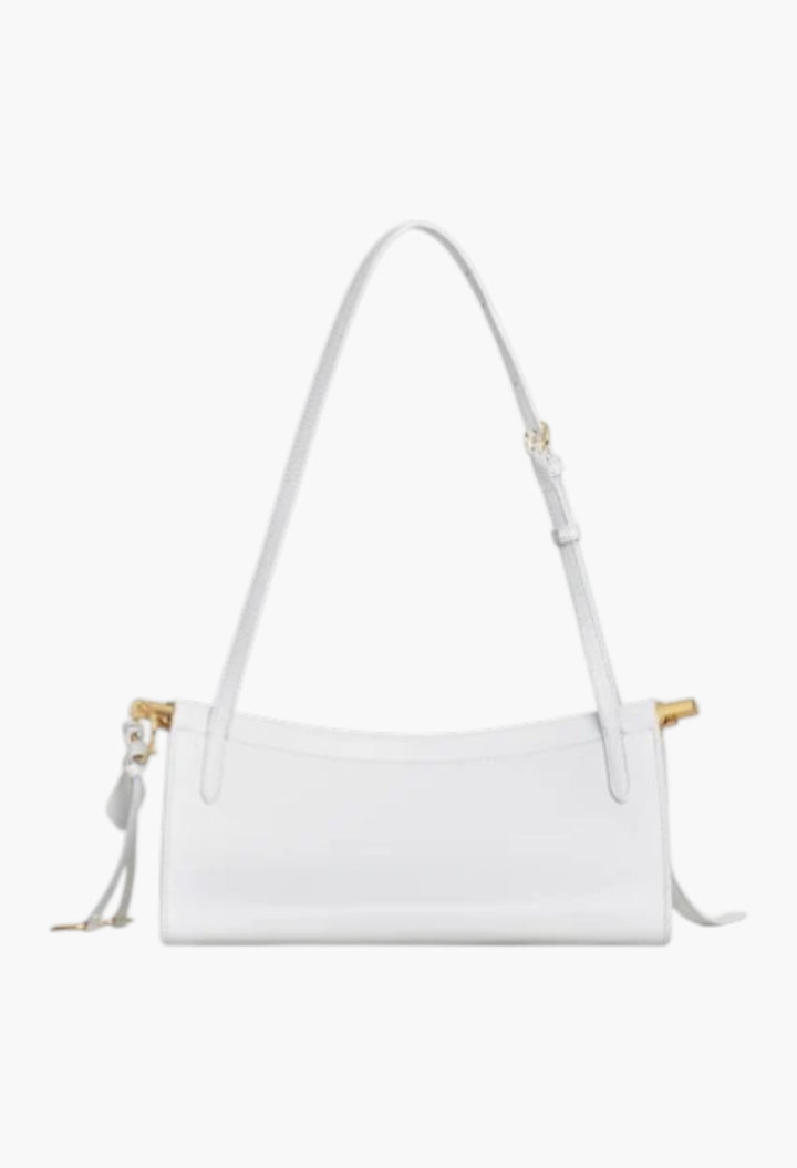 Le Click East West Small Bag In Leather - GLAM MODA