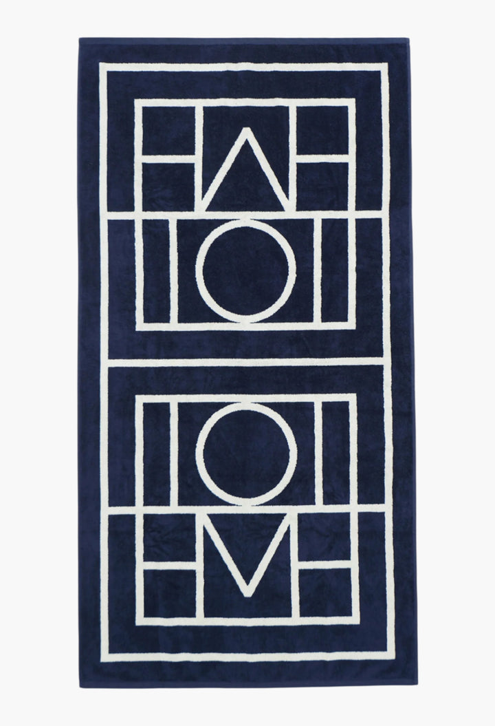 Monogram Jacquard Beach Towel