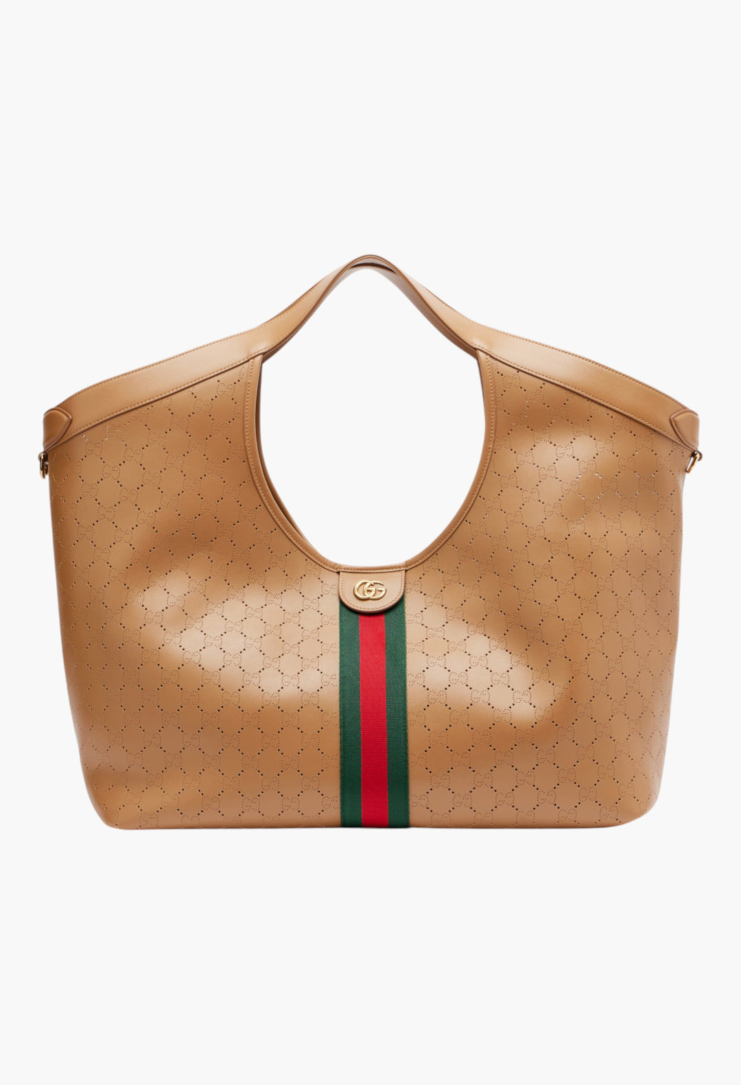 Gucci Giglio Large Leather Tote Bag