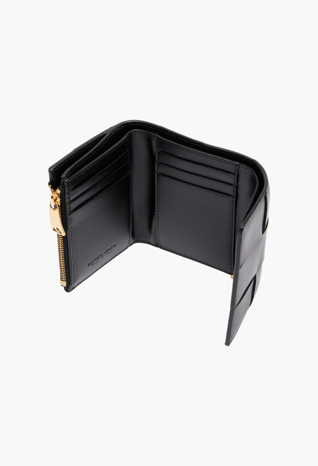 Cassette Small Intreccio Leather Wallet - GLAM MODA