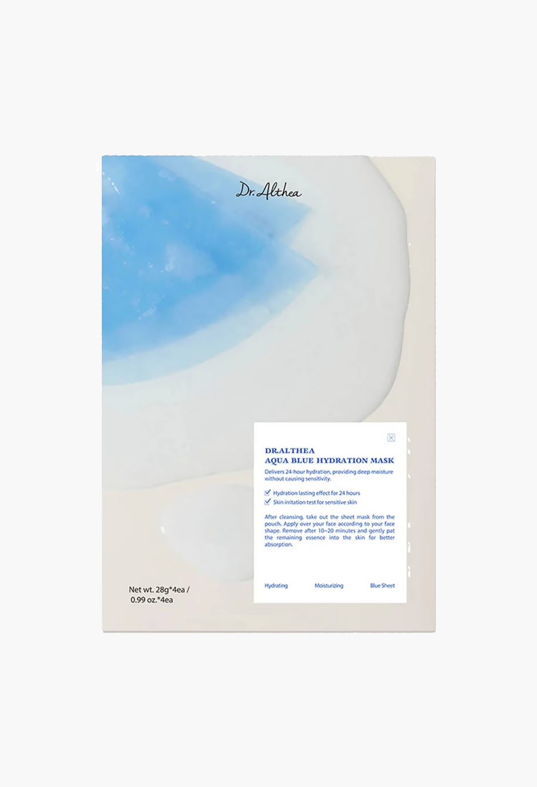 Aqua Blue Hydration Mask - GLAM MODA