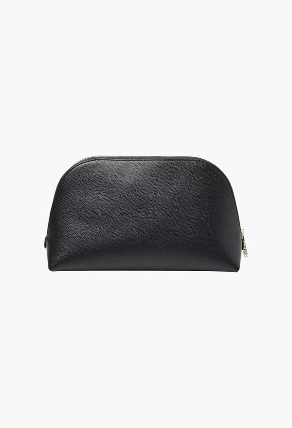 Classic Large Saffiano-Leather Cosmetic Case