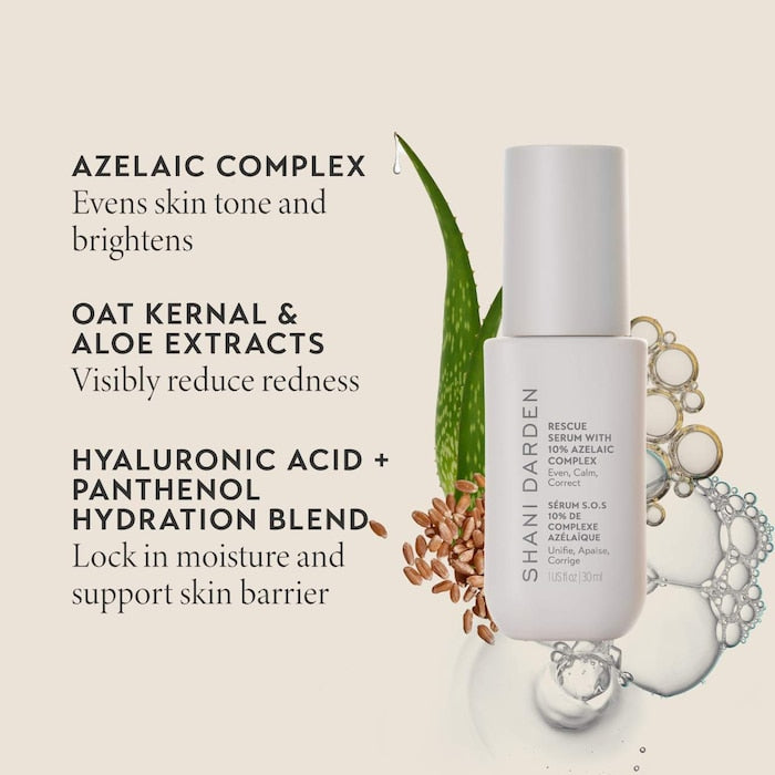Rescue Serum With 10% Azelaic Complex for Dark Spots - GLAM MODA