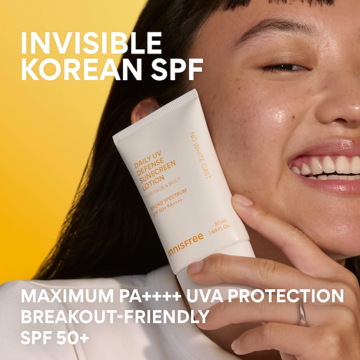 Daily UV Defense Invisible Korean Sunscreen Lotion Broad Spectrum SPF 50+ PA++++ - GLAM MODA
