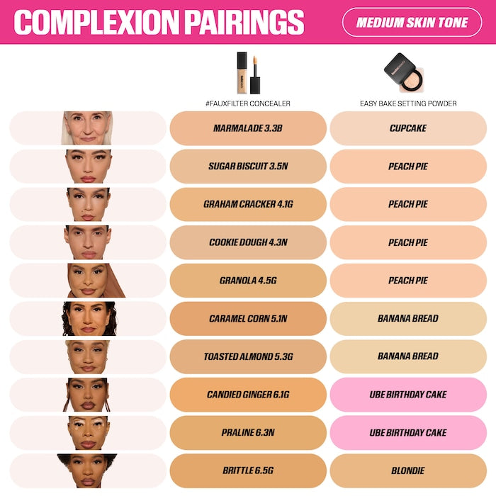#FauxFilter Matte Buildable Coverage Waterproof Concealer - GLAM MODA