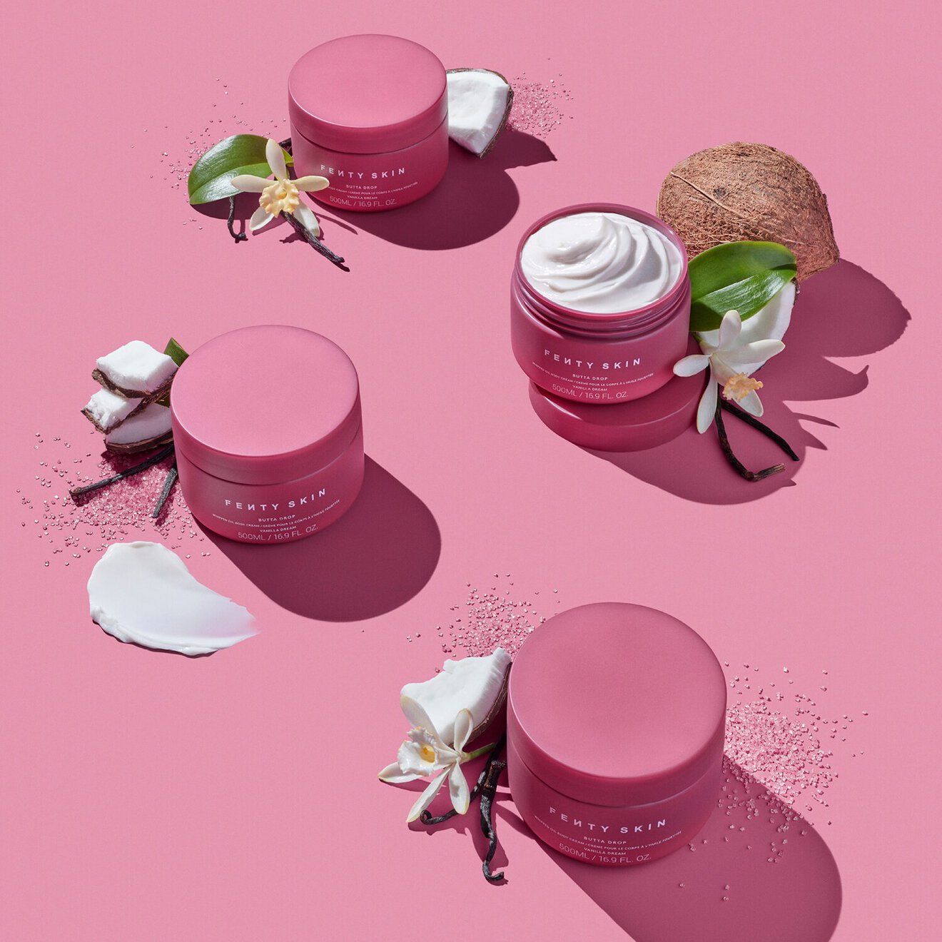 Fenty Skin Jumbo Vanilla Dream Body Cream – Butta Drop Whipped Oil