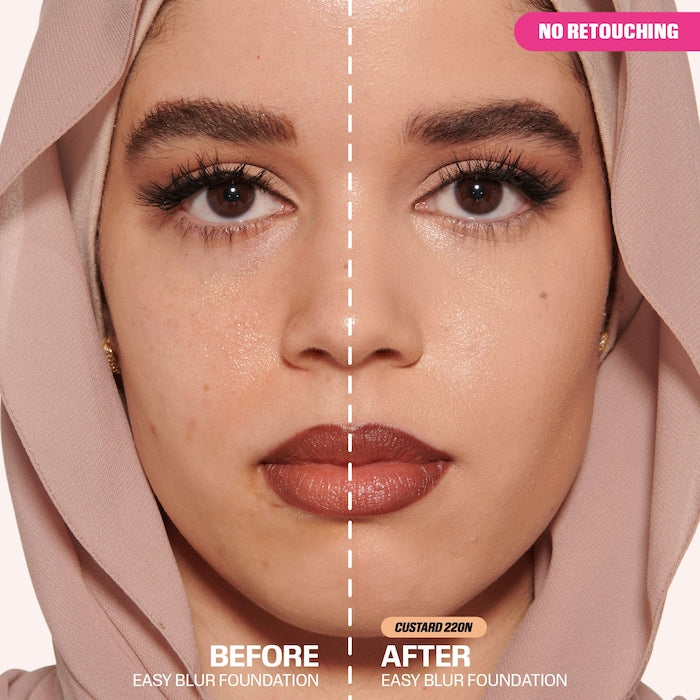 Easy Blur Natural Airbrush Foundation with Niacinamide - GLAM MODA