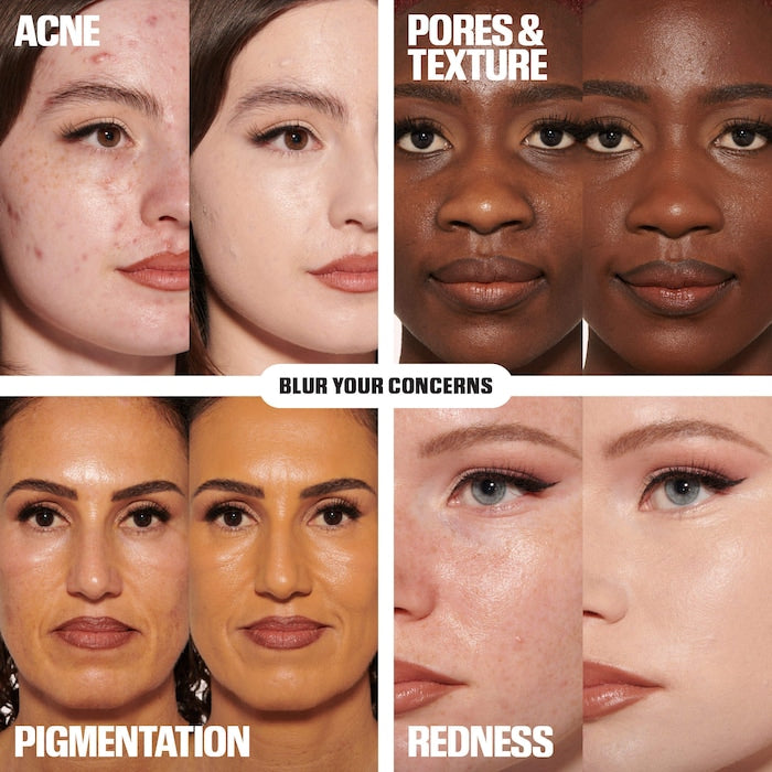 Easy Blur Natural Airbrush Foundation with Niacinamide - GLAM MODA