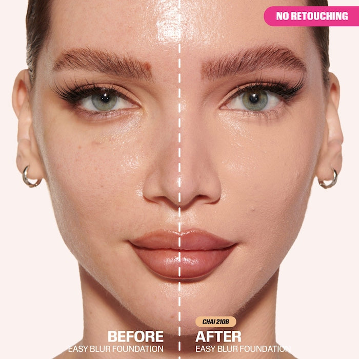 Easy Blur Natural Airbrush Foundation with Niacinamide - GLAM MODA