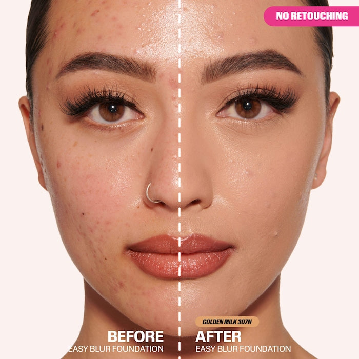 Easy Blur Natural Airbrush Foundation with Niacinamide - GLAM MODA